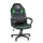BeMaDa gamer forgószék karfával, fekete/zöld, 71 x 53 cm, 53 x 47 cm