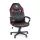 BeMaDa gamer forgószék karfával, fekete/piros, 71 x 53 cm, 53 x 47 cm