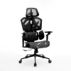 BeMaDa TitanMesh Pro irodai forgószék oldalpárnával, fekete, 119 x 72 x 73 cm