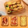 Bewello air fryer sütőpapír, téglalap, 14 x 22 cm, 50 db/csomag