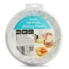 Bewello air fryer sütőpapír olaj nélküli sütőhöz, mintás, kör, 23 cm, 50 db/csomag