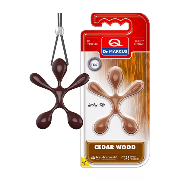 Dr. Marcus Lucky Top Cedar Wood szellőzőrácsos illatosító