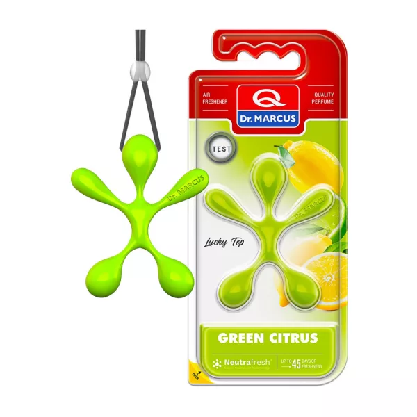 Lucky Top Green Citrus akasztós illatosító