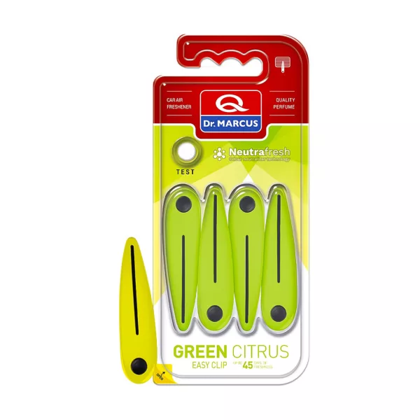 Dr. Marcus Easy Clip Green Citrus autóillatosító