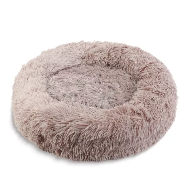 Yummie kör alakú kutyafekhely XL 80 cm világosbarna