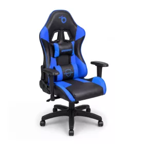   BeMaDa gamer szék fejtámlával és deréktámasszal, kék, 72 x 52 cm / 50 x 44 cm