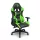 BeMaDa gamer szék fejtámlával és deréktámasszal, zöld, 72 x 52 cm / 50 x 44 cm