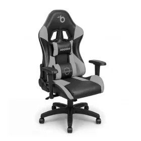   BeMaDa gamer szék fejtámlával és deréktámasszal, szürke, 72 x 52 cm / 50 x 44 cm