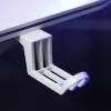 BeMaDa gamer asztal RGB LED-del, USB-vel, pohár- és fejhallgató-tartóval, 120 x 60 x 75 cm, fehér