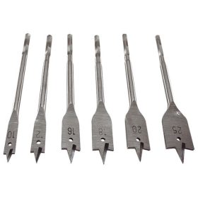   EXTOL CRAFT központmaró fához; 6db, 10-12-16-18-20-25mm, műanyag tartóban