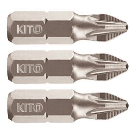   FORTUM behajtóhegy PZ, 3 db, S2 acél; PZ 2×25mm, ACR, bliszteren