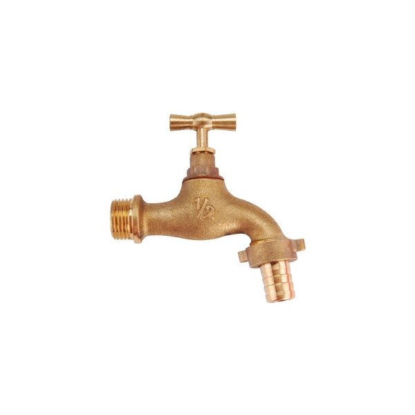 EXTOL PREMIUM kerti kifolyócsap, réz, tömlővéges, 3/4'