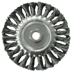   EXTOL CRAFT drótcsiszoló körkefe sodort, M14×2 sarokcsiszolóra; 100mm, ford.: 11000/perc