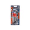 EXTOL PREMIUM torx kulcs klt., CV. ; 9db, lyukas, T10,15,20,25,27,30,40,45,50, bliszteren