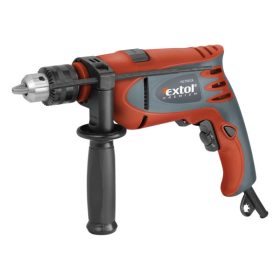   EXTOL PRMIUM ütvefúrógép 750W, 0-3000 ford/perc, kulcsos tokmány, 1,5-13mm, papírdobozban