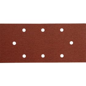   EXTOL PREMIUM csiszolópapír, tépőzáras, 93×190 mm, 8 lyukas klt. P60, 10db/cs, 407115-höz