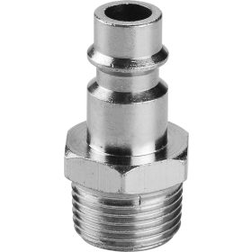   EXTOL PREMIUM gyorscsatlakozó-dugó, külső menettel, G-1/2, nikkelezett réz, bliszteren