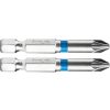 FORTUM behajtóhegy PZ, 2 db, S2 acél; PZ 2×50mm, bliszteren