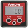 FORTUM digitális szögmérő, mérési tartomány: ±180° (0°-360°), pontoság: ±0,1°, felbontás: 0,1° FORTUM