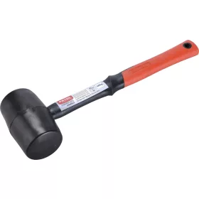   EXTOL PREMIUM gumikalapács üvegszálas nyéllel, fekete gumi ; 60 mm, 0,48 kg