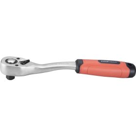   EXTOL PREMIUM racsnis hajtókar, CV., 45 fog, hajlított szár, csúszásgátló TPR markolat; 1/2', 253 mm