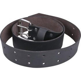   EXTOL PREMIUM derékszíj, szerszámtartóhoz, bőrből készült, fém csattal, 4,5×122 cm