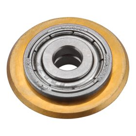   FORTUM vágókerék a 4770808, 4770810, 4770812 csempevágókhoz, titánium-volfrám-karbid, 22×6×6 mm, csapágyas