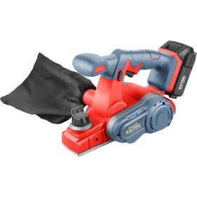   EXTOL PRMIUM akkus gyalugép, Share20V, 20V, Li-ion, 1db akku, 1db töltő, 2000 mAh, 10.000 ford/perc, kés: 60 mm, mélység: 0-1,25