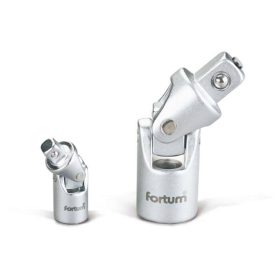   FORTUM csuklós toldószár dugófejekhez, 61CrV5; 1/4', 39mm, FORTUM