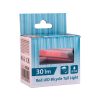 EXTOL LIGHT LED lámpa, biciklis, hátsó piros LED; 30 Lm, ABS ház, USB újratölthető beépített Li-polimer akku, 220 mAh