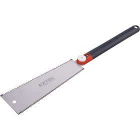   EXTOL PREMIUM Japán fűrész, teljes/penge hossz: 575/253mm, cserélhető hajlékony penge SK5 acélból, kétoldalas