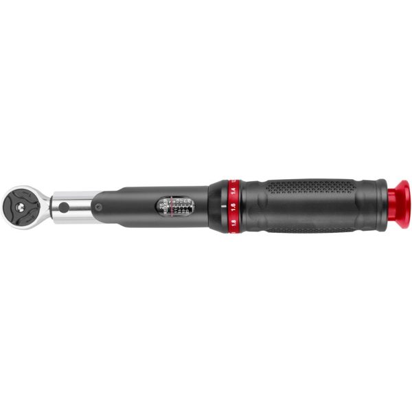 FORTUM nyomatékkulcs, 1/4', 5-25 Nm, ablakos, 72 fog; pontosság: +/- 4% FORTUM