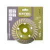 EXTOL CRAFT gyémántcsiszoló korong; 125mm×22,2mm, Turbo/lamellás jellegű