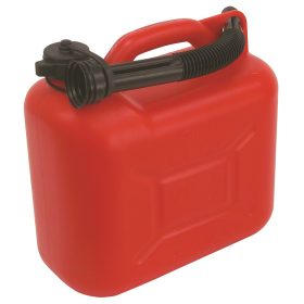 benzines kanna, 10 literes műanyag kiöntővel