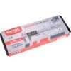EXTOL PREMIUM digitális tolómérő; 0,01×150mm, mélységmérővel, rozsdamentes acél, pontosság ±0,02 mm, IP54