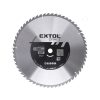 EXTOL CRAFT körfűrészlap, keményfémlapkás, 500×30mm(lyuk átm), T60; 3,8 mm lapkaszélesség, max. 3.000 ford/perc