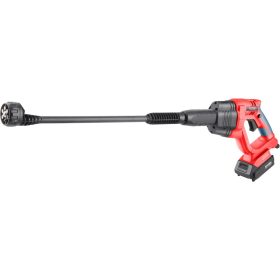   EXTOL PRMIUM akkus magasnyomású mosó, Share20V, 20V, Li-ion, 1db akku, 1db töltő, 2000 mAh, névl. nyomás: 22 Bar, max.120 liter/