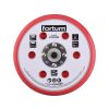 FORTUM tartalék gumi talp 4795038 rotációs csiszológéphez, 6'/150mm, 6+16 db lyuk, tépőzáras, 12.000 f/perc, vastagság:10mm