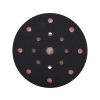 FORTUM tartalék gumi talp 4795038 rotációs csiszológéphez, 6'/150mm, 6+16 db lyuk, tépőzáras, 12.000 f/perc, vastagság:10mm