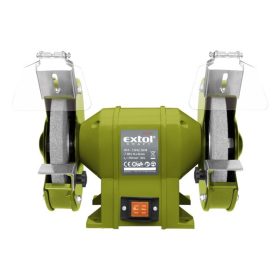   EXTOL CRAFT kettős köszörűgép 350W, száraz, 200×16×20mm; 2950 ford/perc, P36, P80, 11kg