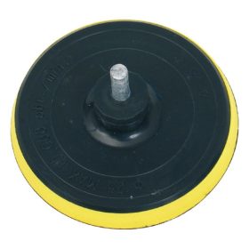   EXTOL CRAFT gumitányér fúrógéphez; 125mm tépőzáras, befogás: 8mm, max. 10.000 ford/perc