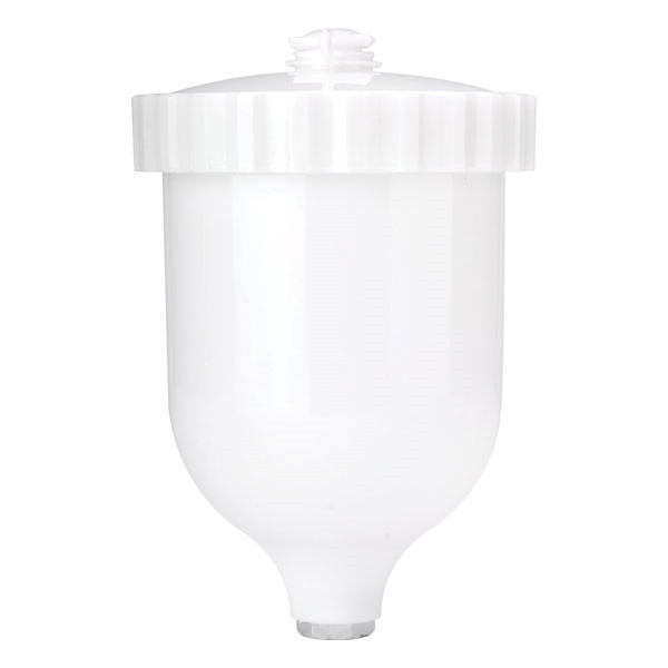 EXTOL PREMIUM tartalék festéktartály, felső, polipropilén, 600ml, 8865052 festékszóróhoz, 3/4 menetes csatlakozó