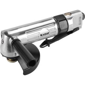   EXTOL PRMIUM pneumatikus sarokcsiszológép, 125 mm (22,2mm ill. M10) , 10.000 1/min, 170l/min, 6,3 Bar, 1/4' tömlőcsatlakozó, 1,8