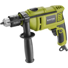   EXTOL CRAFT ütvefúrógép 750W; kulcsos tokmány, max. 13mm, 0-3000 ford/perc, papírdoboz