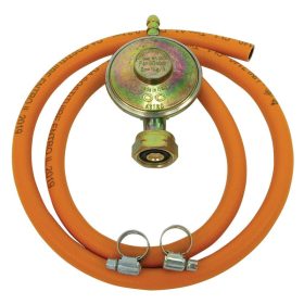   LPG alap készlet, 1 db PB reduktor (30mBar, 1.kg/h ) 1 m tömlő, 2 db csőbilics, PB gázpalackhoz (olasz)