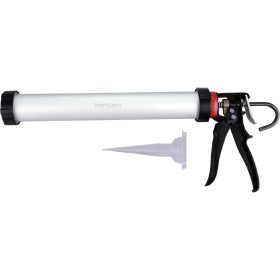   FORTUM kinyomópisztoly, fém; 380mm, 360°-ban körbeforgatható ALU tubustartóval