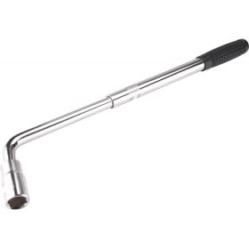   EXTOL PREMIUM kerékkulcs L-típusú, 1/2', 17mm és 19mm, CV, teleszkópos 350mm-530mm