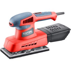   EXTOL PRMIUM vibrációs csiszológép 200 W, max. 13.000 ford/perc, 93×185 mm papír