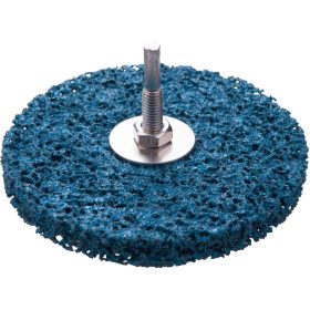   EXTOL PREMIUM csiszolókorong fúrógéphez ('csapos négertárcsa') 115mm, 15 mm vastagság, 6 mm befogás, nylon és szilícium-karbid