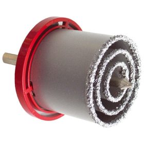   EXTOL CRAFT körkivágó klt. volfrám; (33-53-73mm) téglához, csempéhez, fúrógépbe fogható, hexagonális befogás